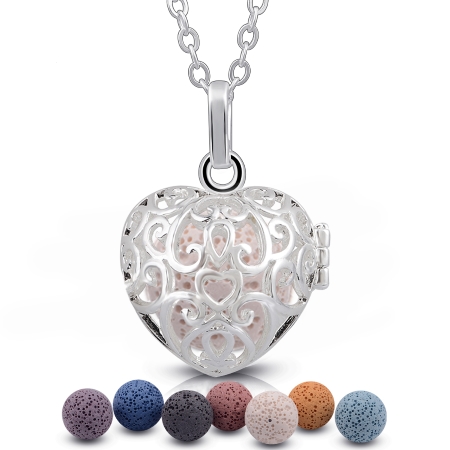Aromalava jewelry lava ball necklace image